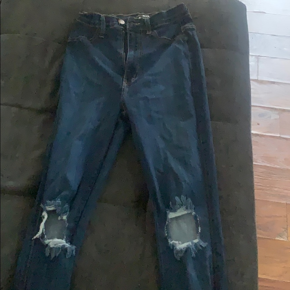 Fashion nova tough luck jeans